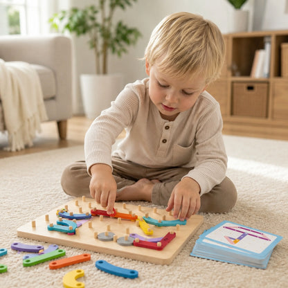 pegwise montessori-peg-board-puzzle 9