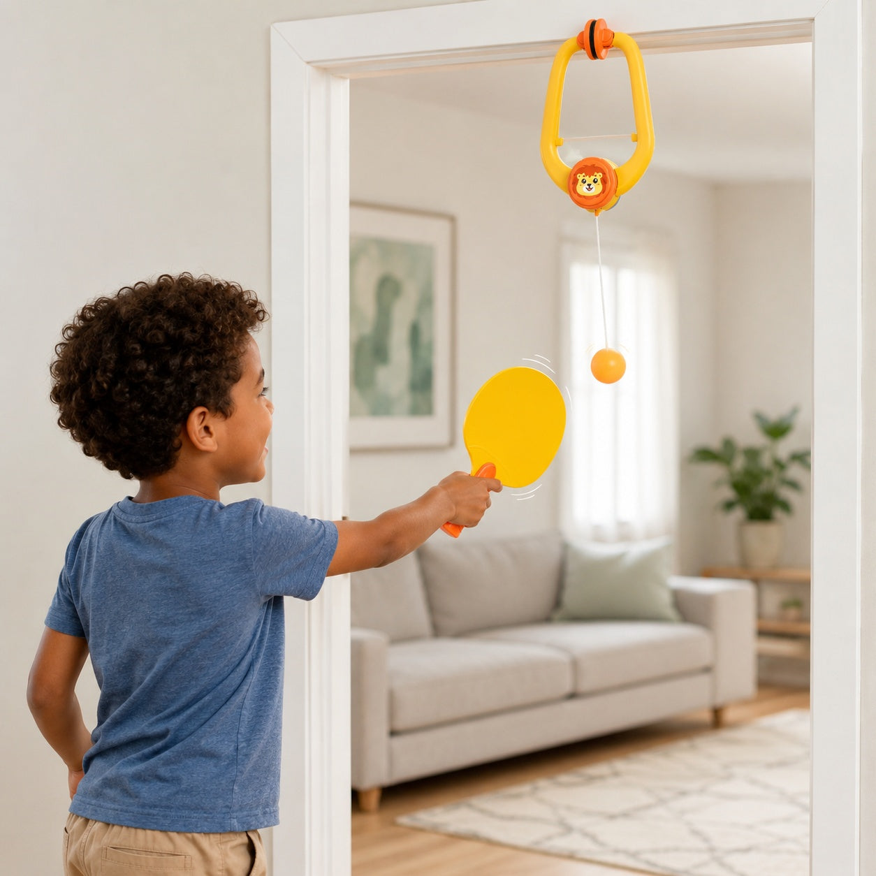 pingdoor doorframe-ping-pong-set-for-kids 1
