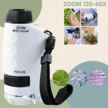 PocketScope Kids Pocket Microscope LED Light 3