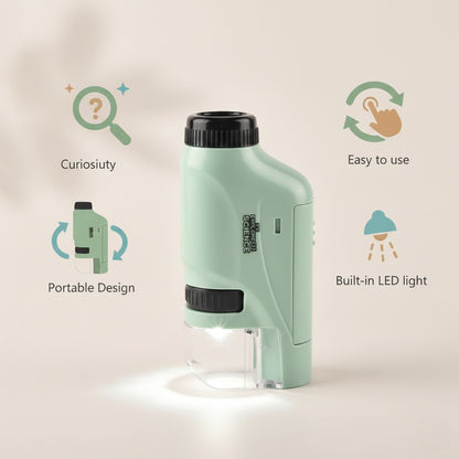 PocketScope Kids Pocket Microscope LED Light 7
