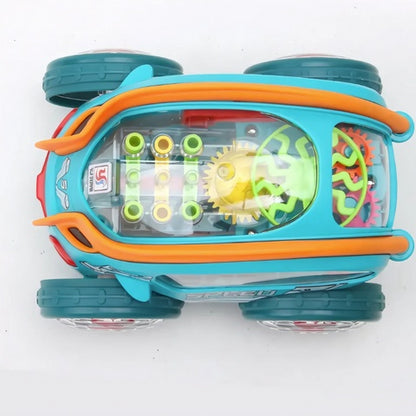GearZoom | LED Light Up Gear Car