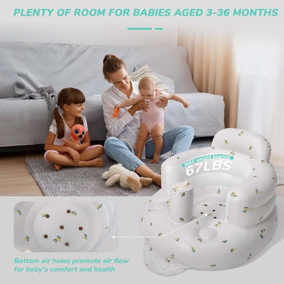 PuffRoost Inflatable Baby Seat Floor Sit 4