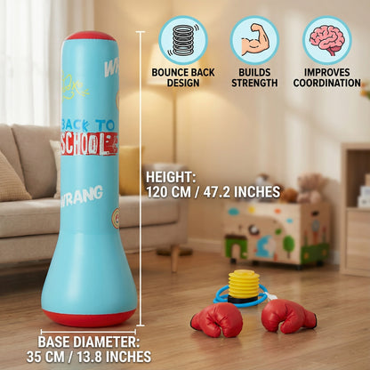 PunchPop Inflatable Punching Bag Kids Indoor 1