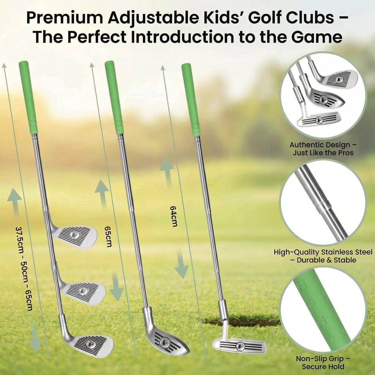 PuttGrove Kids Mini Golf Set Indoor 3