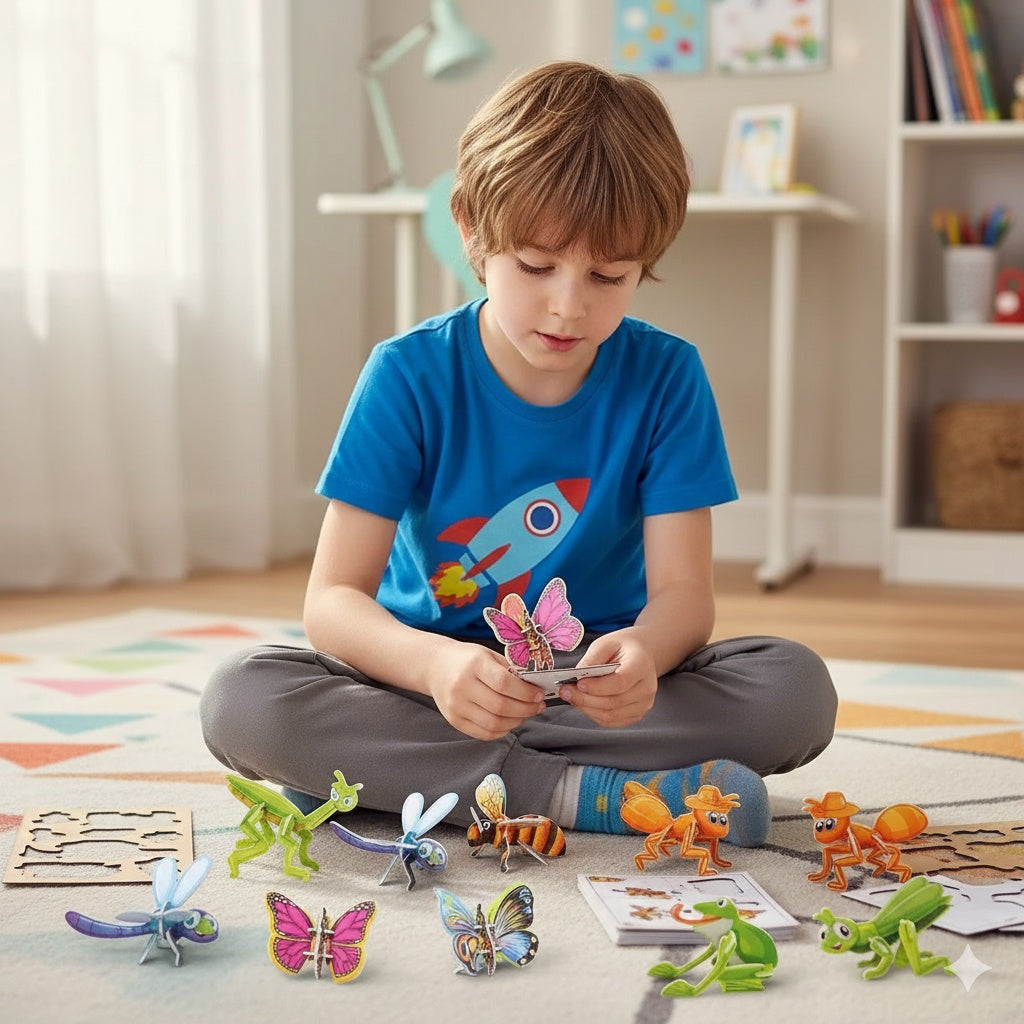 3D Animal Puzzle Set for Kids 4