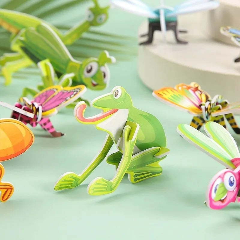 3D Animal Puzzle Set for Kids 2