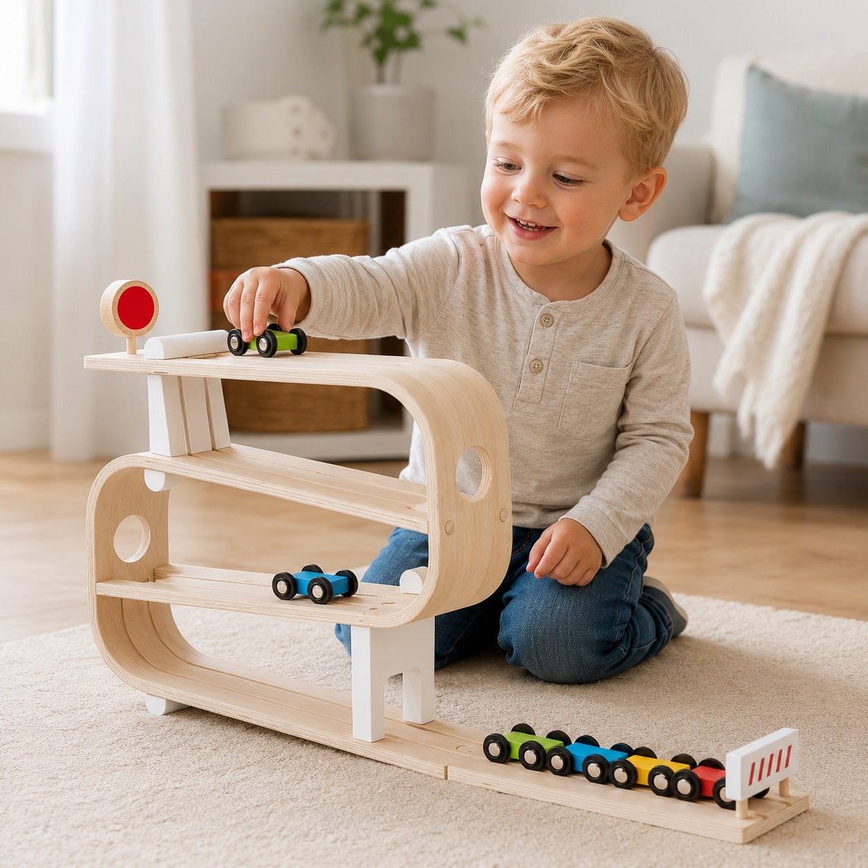 ramprex wooden-car-ramp-racer-toddler 3