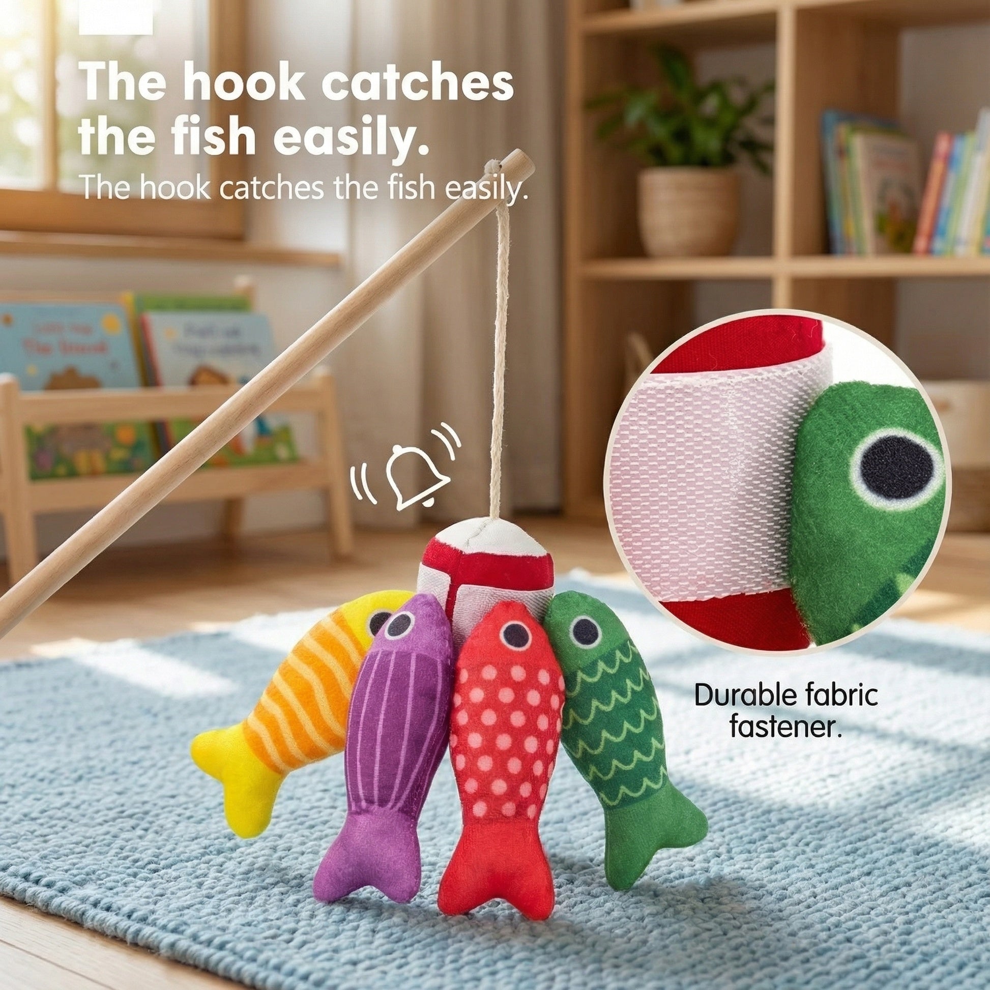 ReelKidz Magnetic Fishing Game Toddler Toy 2