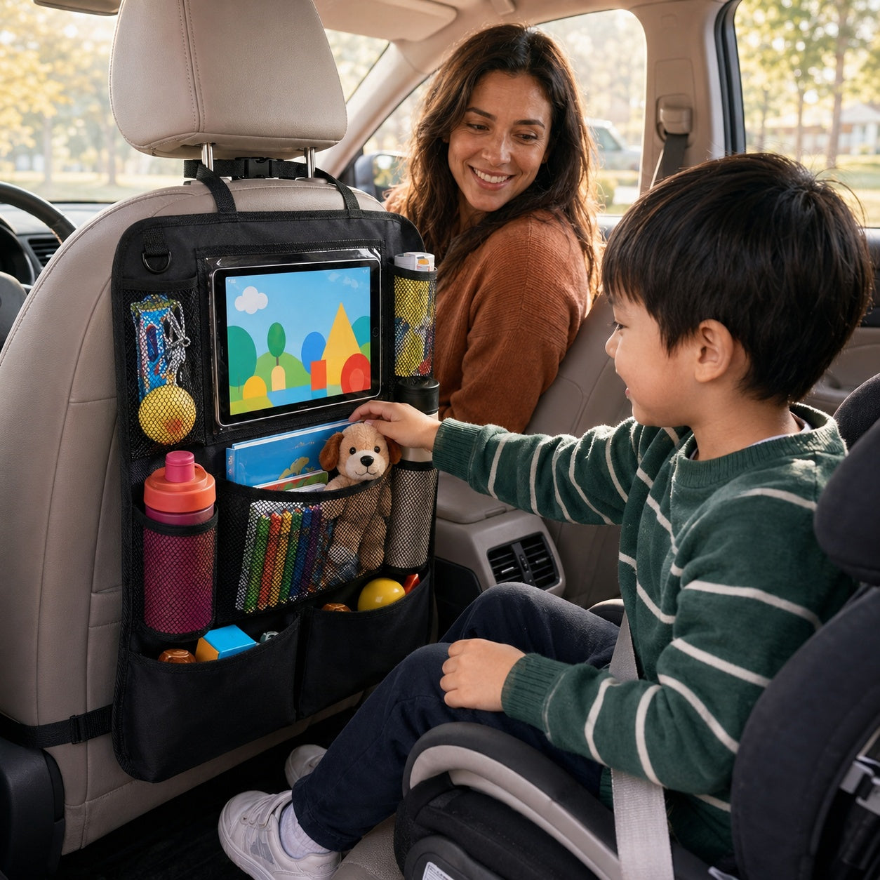 ridenest kids-car-backseat-organiser 3