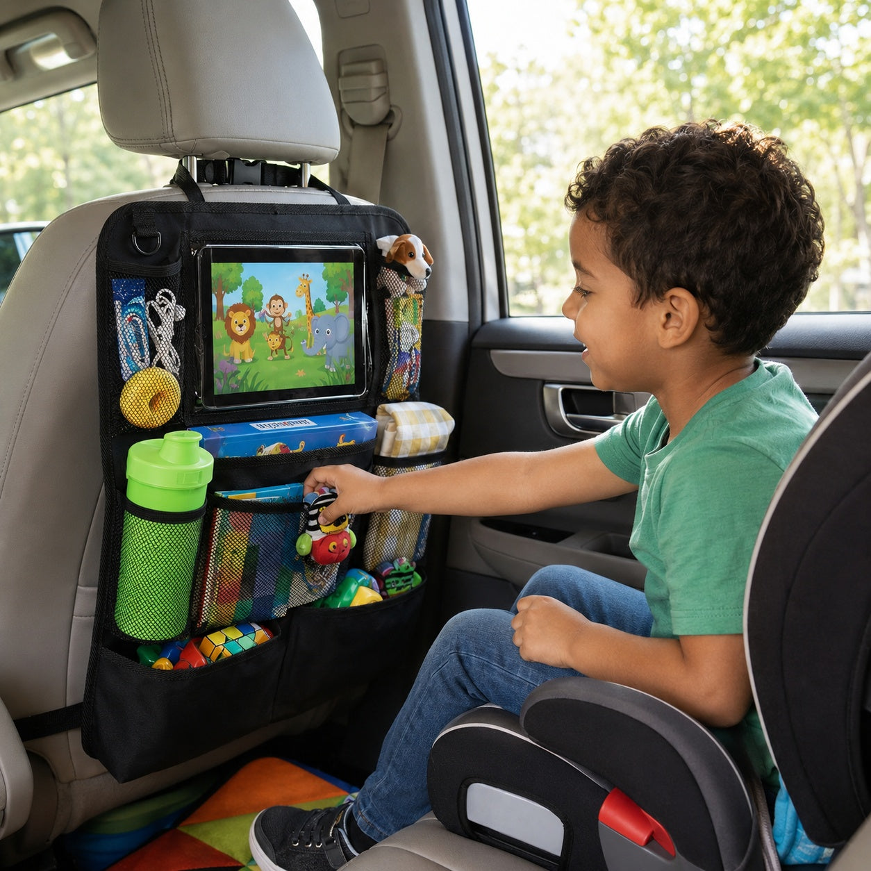 ridenest kids-car-backseat-organiser 7