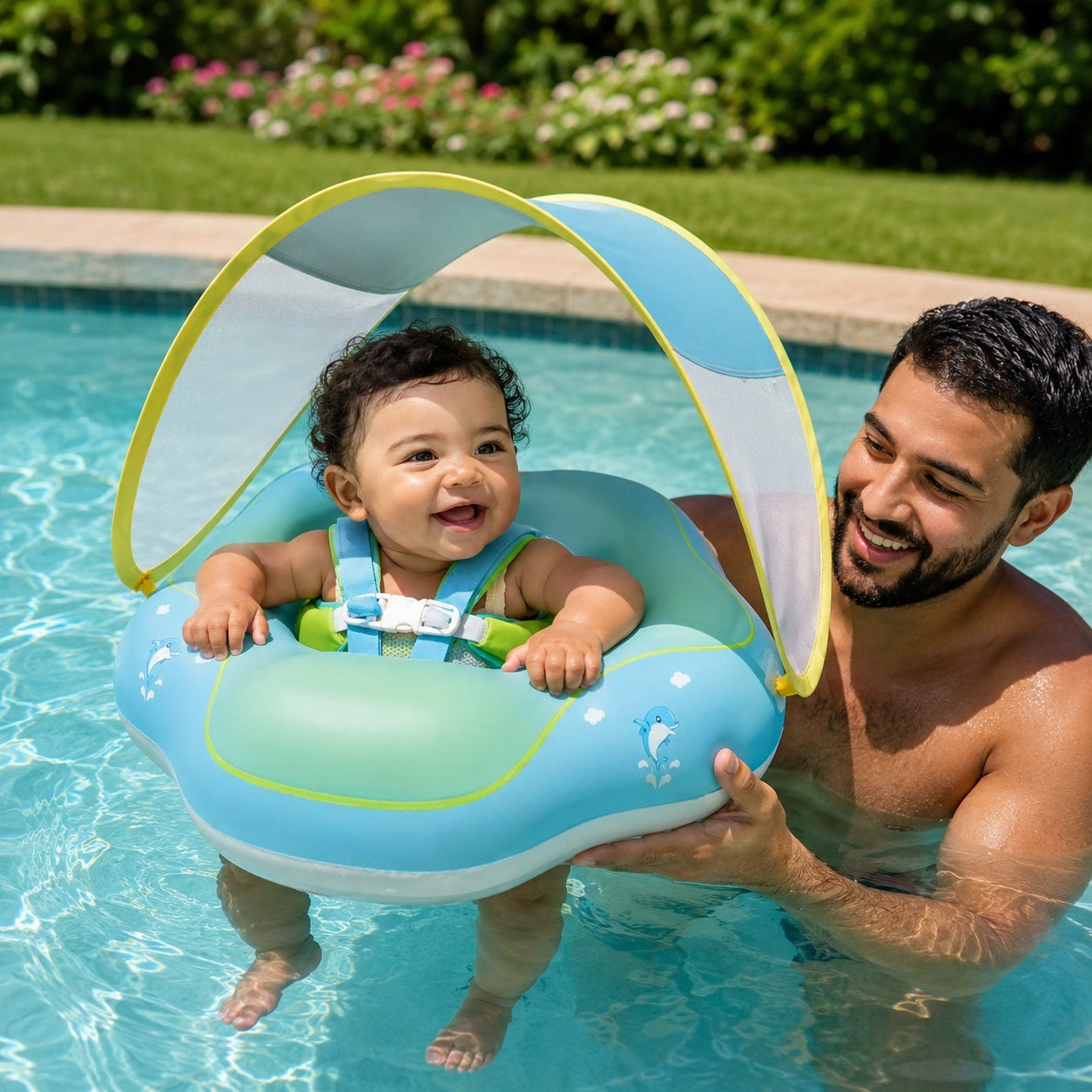 ringnest baby-pool-float-with-seat 1