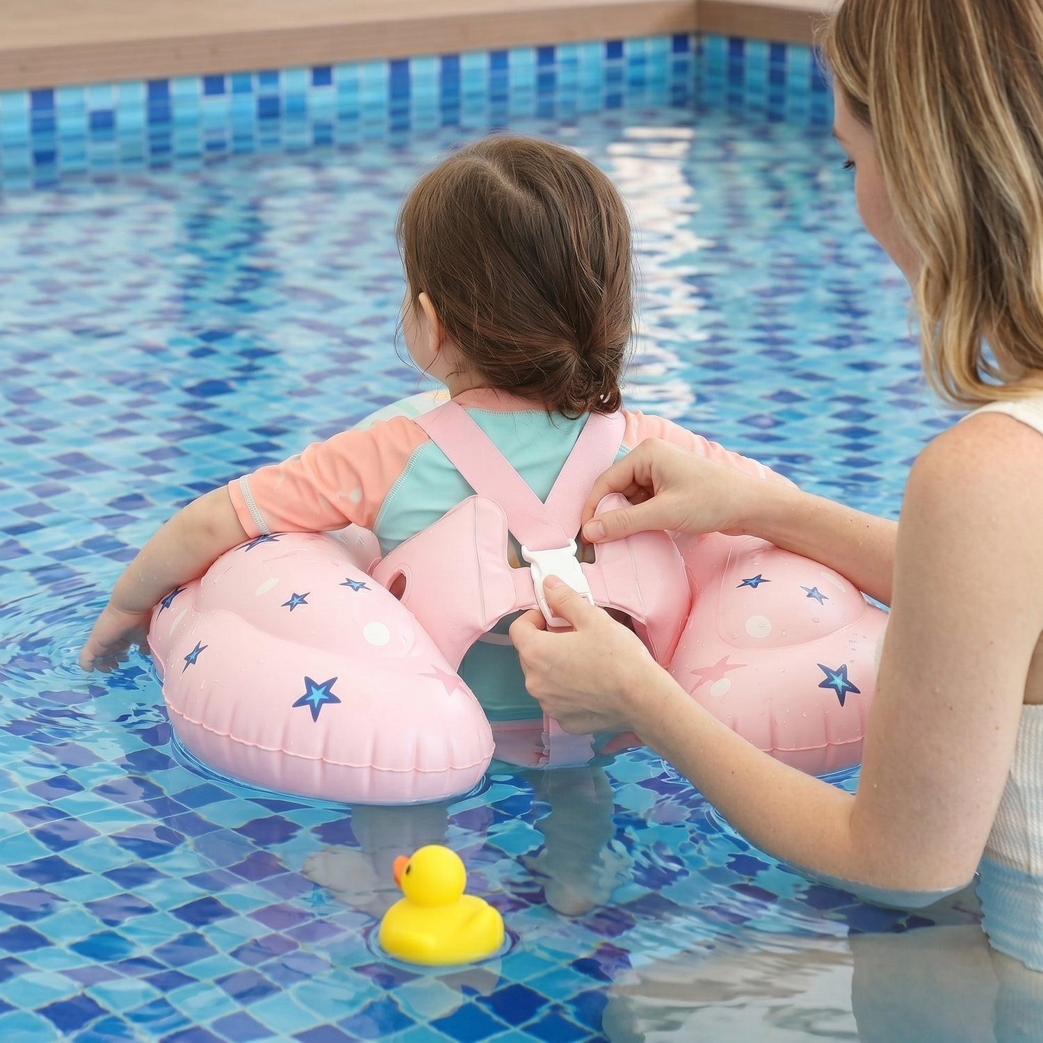RippleBudz Baby Pool Float Sunshade Seat 1