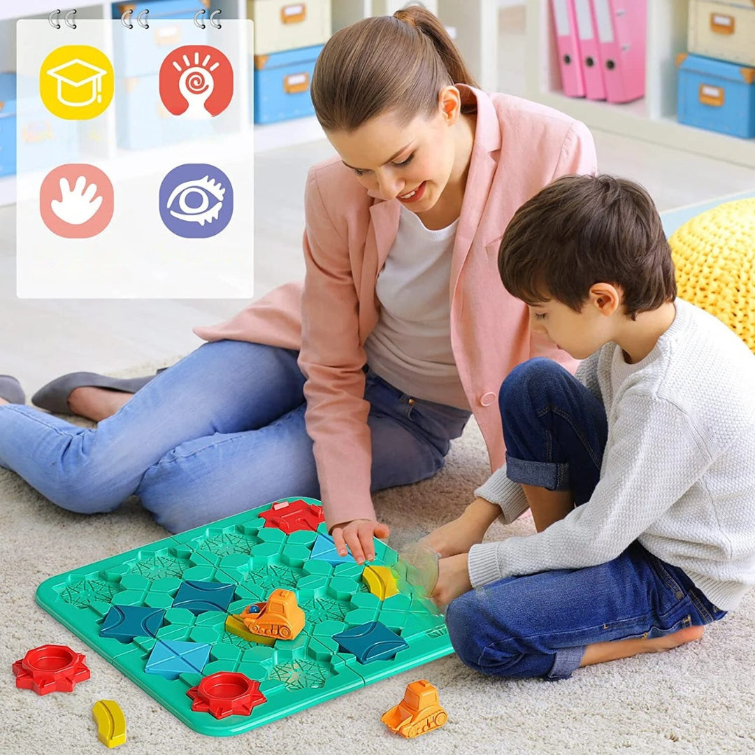 RouteKidz Montessori Road Puzzle Kids Logic 2