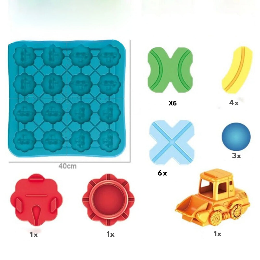 RouteKidz Montessori Road Puzzle Kids Logic 3