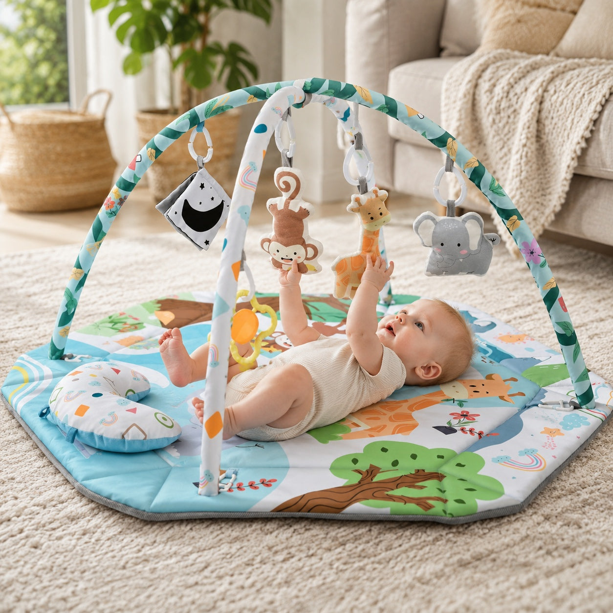 SensaPlayz Baby Gym Mat Sensory Toys Scene 2