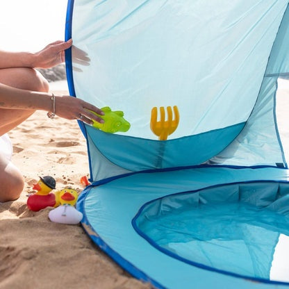 ShadePool Baby Beach Tent Paddling Pool 5