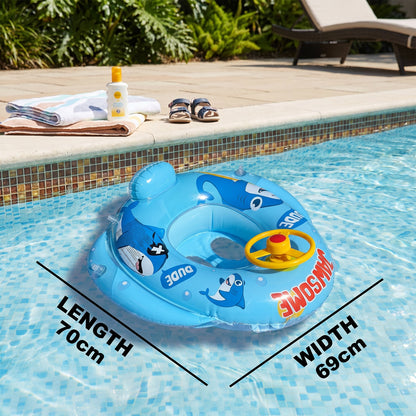SharkDrift Baby Shark Pool Float Toddler 1
