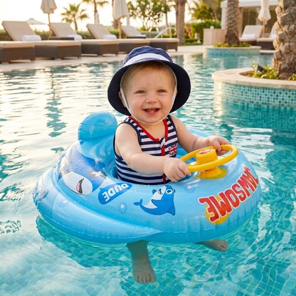 SharkDrift Baby Shark Pool Float Toddler 2