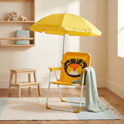ShoreRoost Kids Foldable Beach Chair Parasol 2