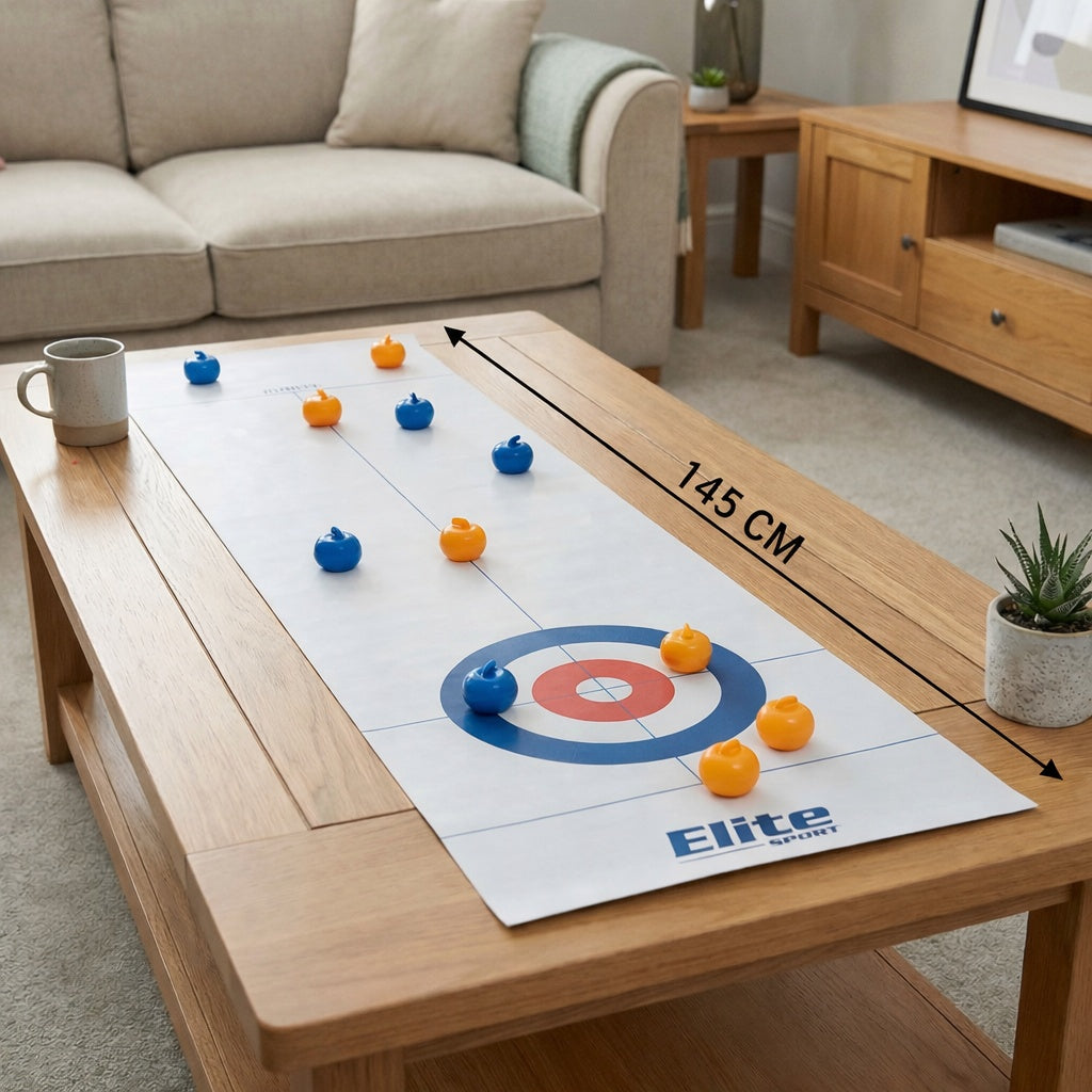 SlideRivo Tabletop Curling Game 2 Player 2