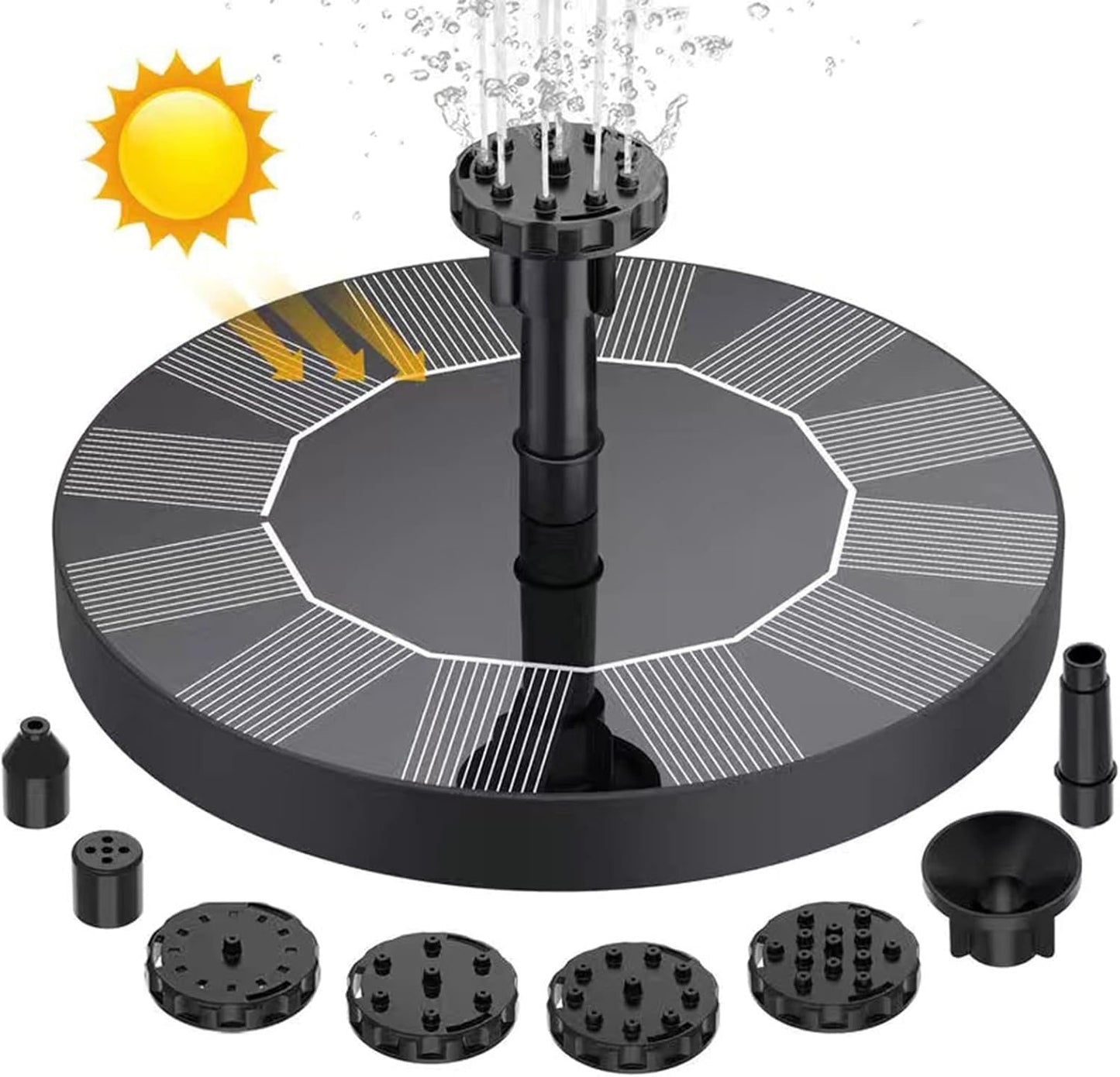SolarSprey Solar Pond Fountain Pump Outdoor 1