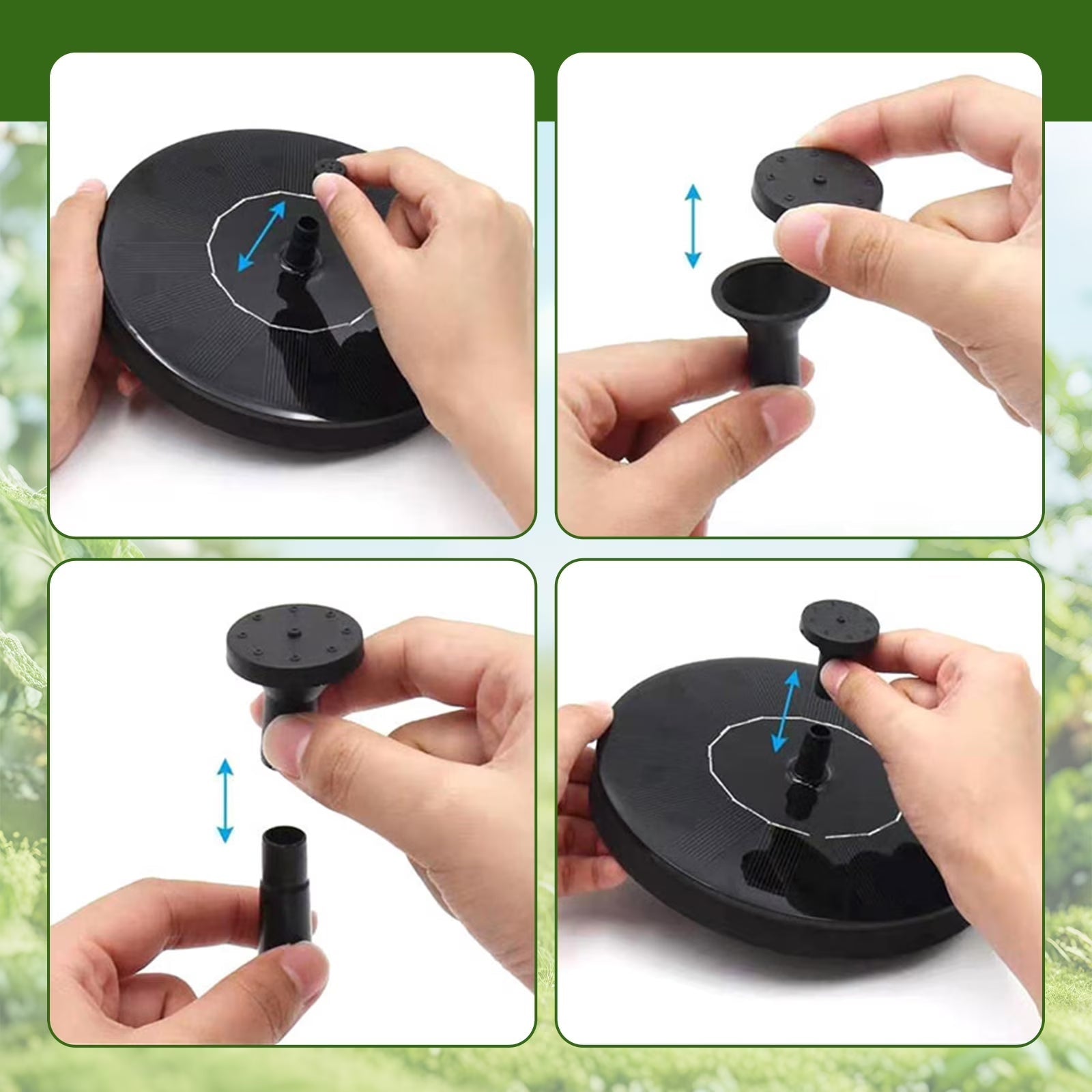 SolarSprey Solar Pond Fountain Pump Outdoor 3