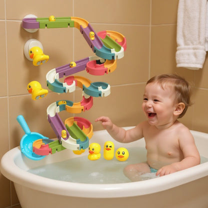 SplashRun | Duck Waterslide Bath Toy Toddler