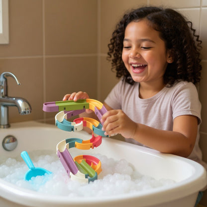 SplashRun | Duck Waterslide Bath Toy Toddler