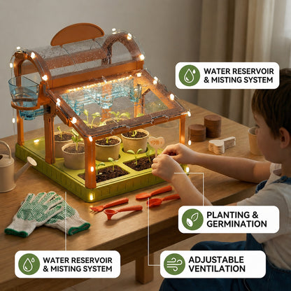 SproutNook Kids Indoor Plant Growing Kit 3