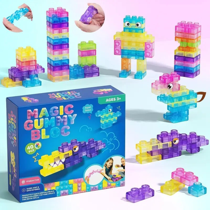 SquishBlox Soft Sensory Building Blocks Kids 2
