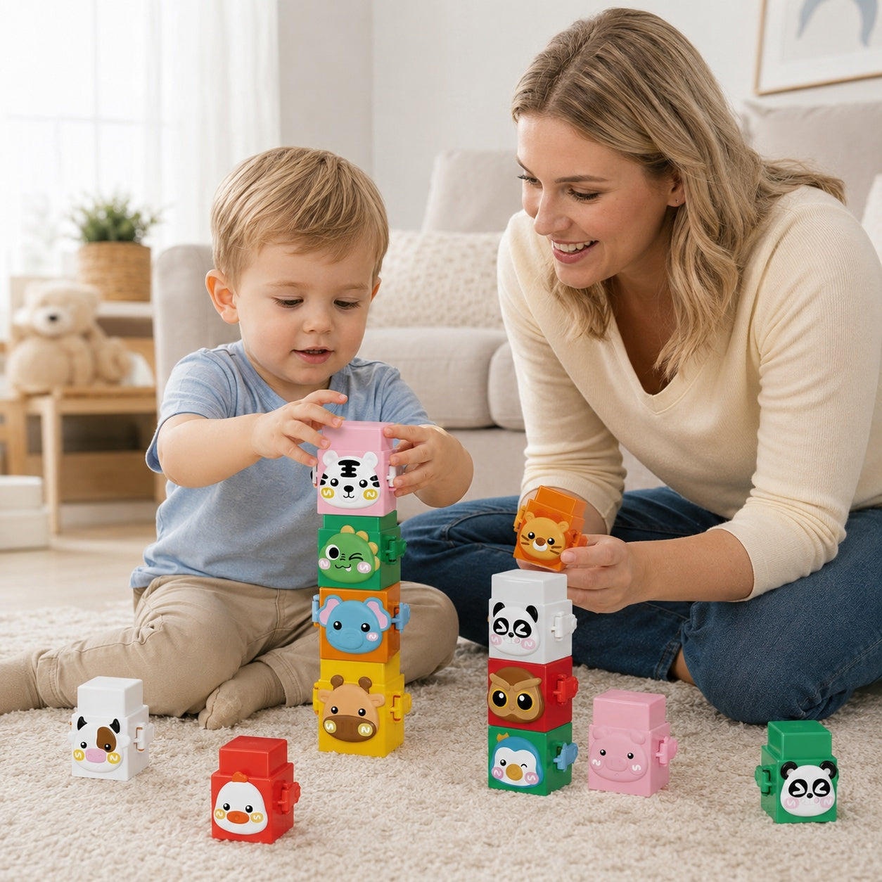 stackipals montessori-stacking-toy-toddlers 5