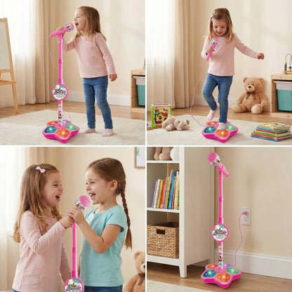 StarMicKidz Kids Karaoke Machine Microphone Stand 3