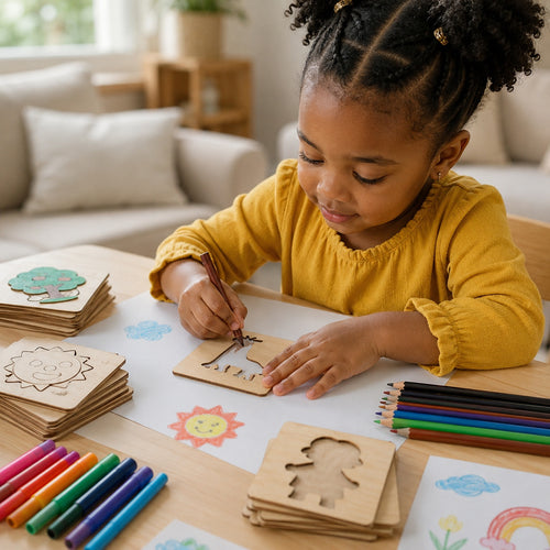 stencilsprout wooden-drawing-stencils-for-kids 3