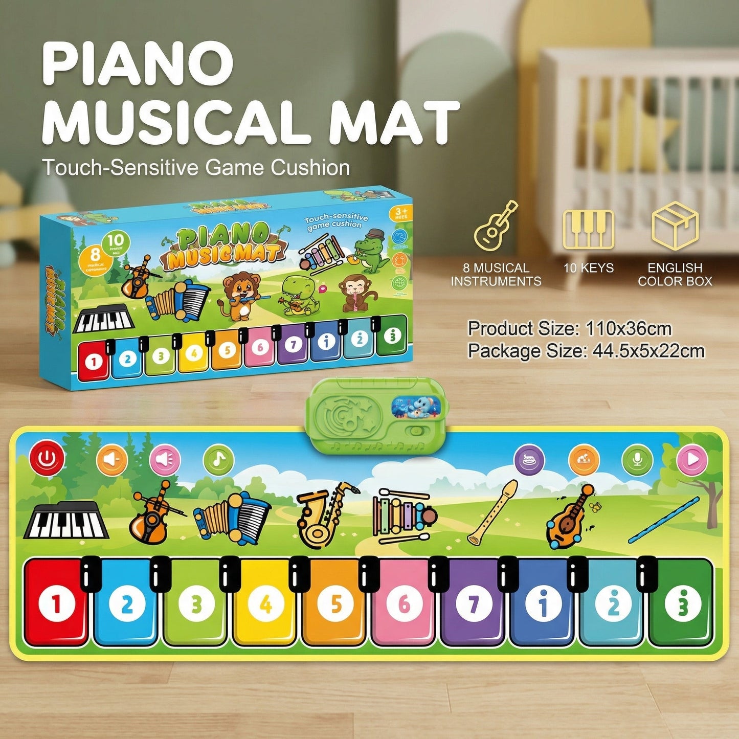 StepMelo Dance Piano Mat for Kids 1