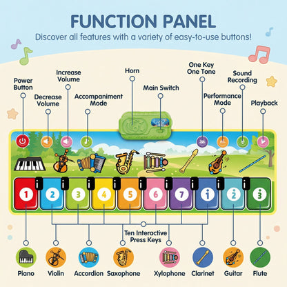 StepMelo Dance Piano Mat for Kids 2