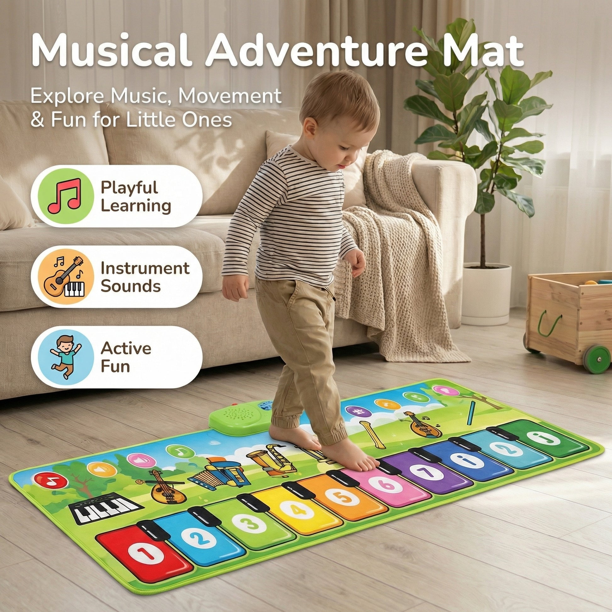 StepMelo Dance Piano Mat for Kids 4