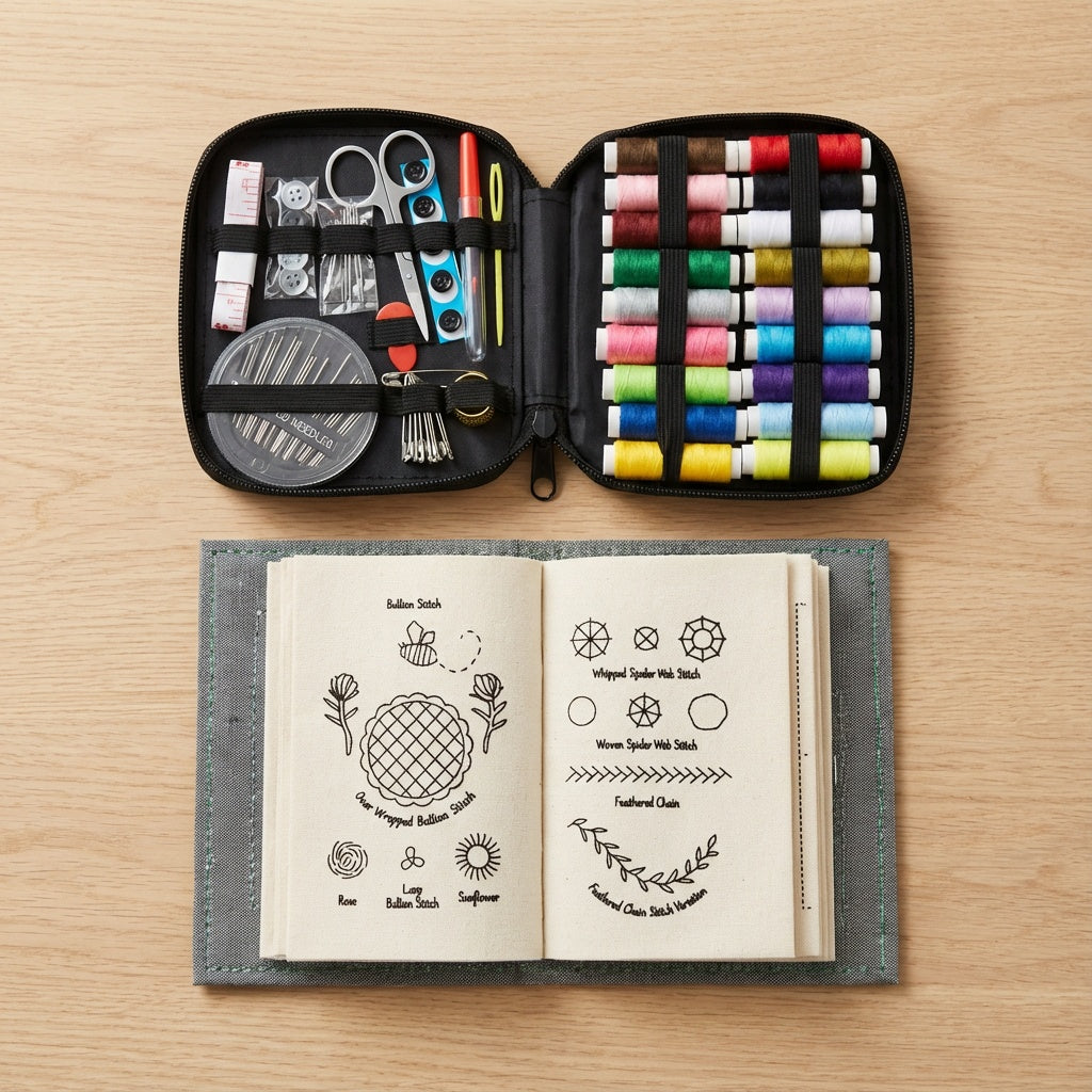 StitchNook Kids Embroidery Starter Kit Book 2