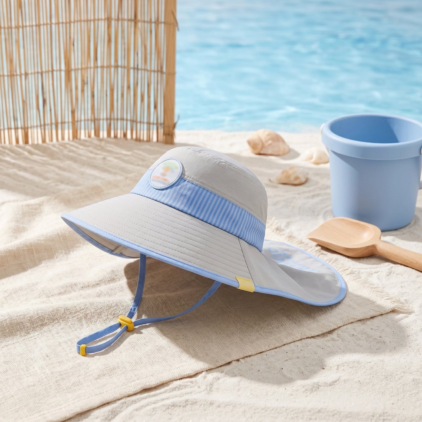 SunBrimKidz Wide Brim UPF Kids Sun 5