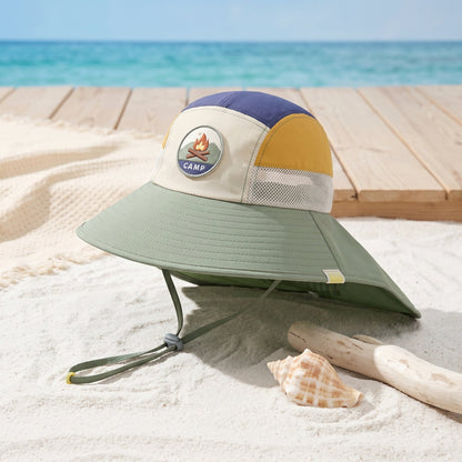 SunBrimKidz Wide Brim UPF Kids Sun 6
