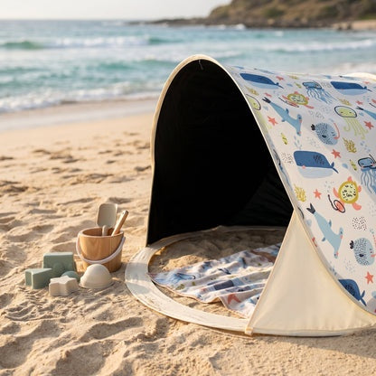 SunCabana Pop Up Beach Tent UPF 2