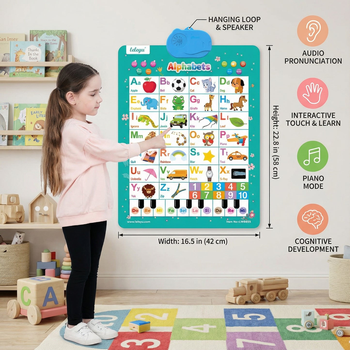 TapTalk Talking English Learning Board Kids 1