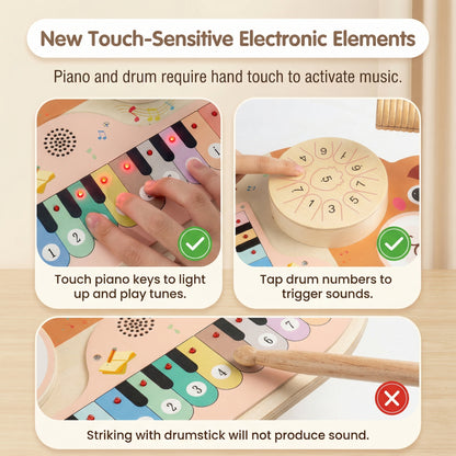 TuneTable Montessori Music Table Toddler 2