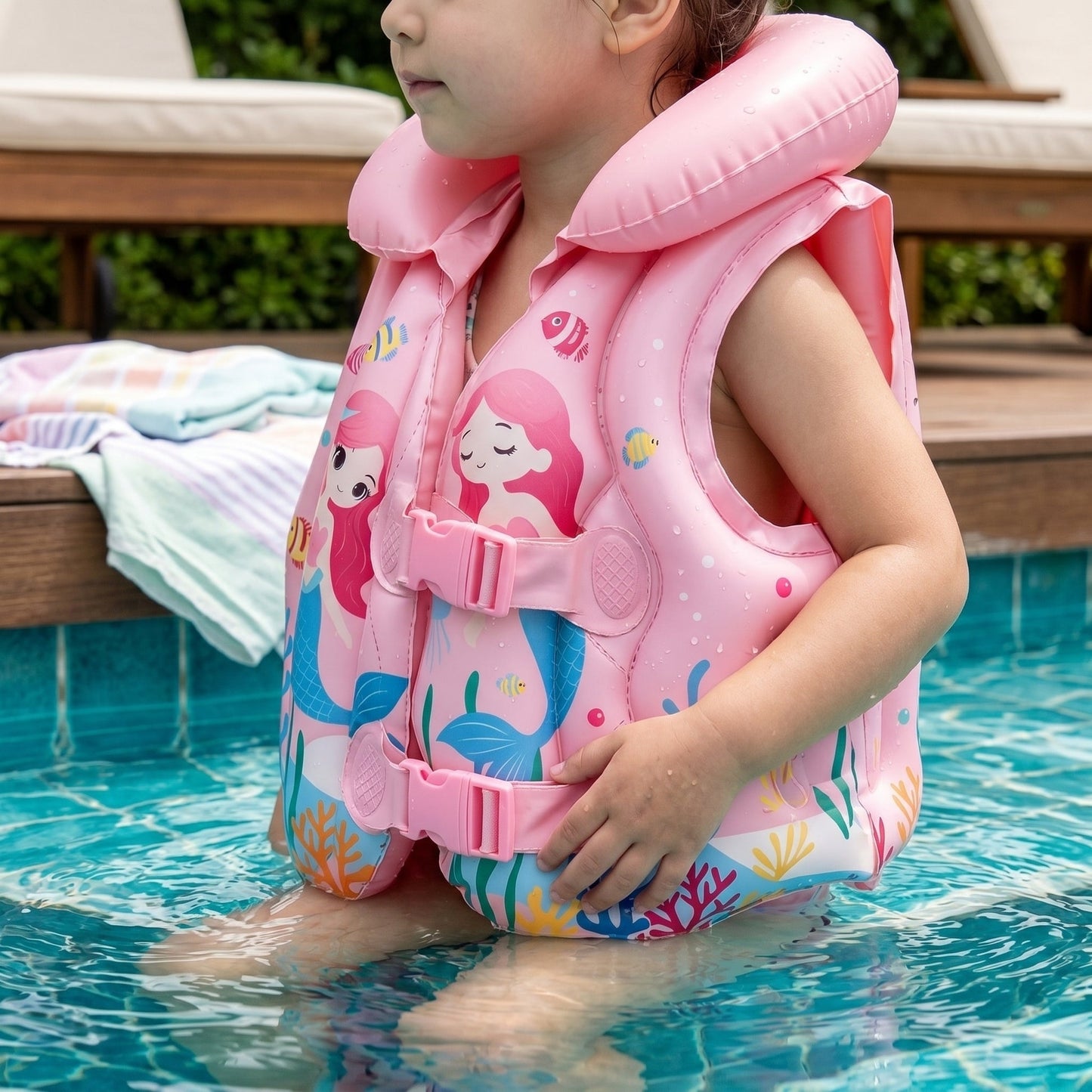 VestWave Kids Inflatable Swim Vest Toddler 3
