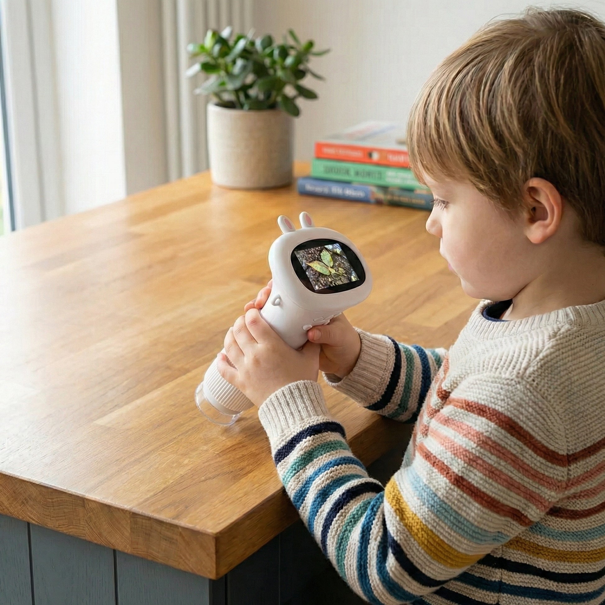 ZoomScope Kids Digital Microscope LED Screen 2