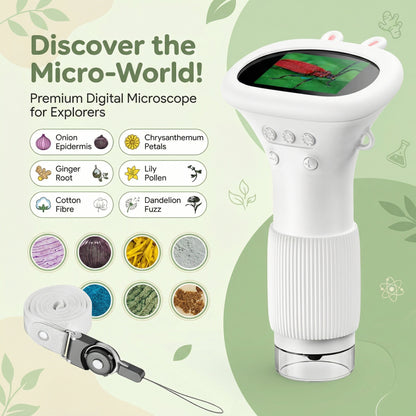 ZoomScope Kids Digital Microscope LED Screen 4